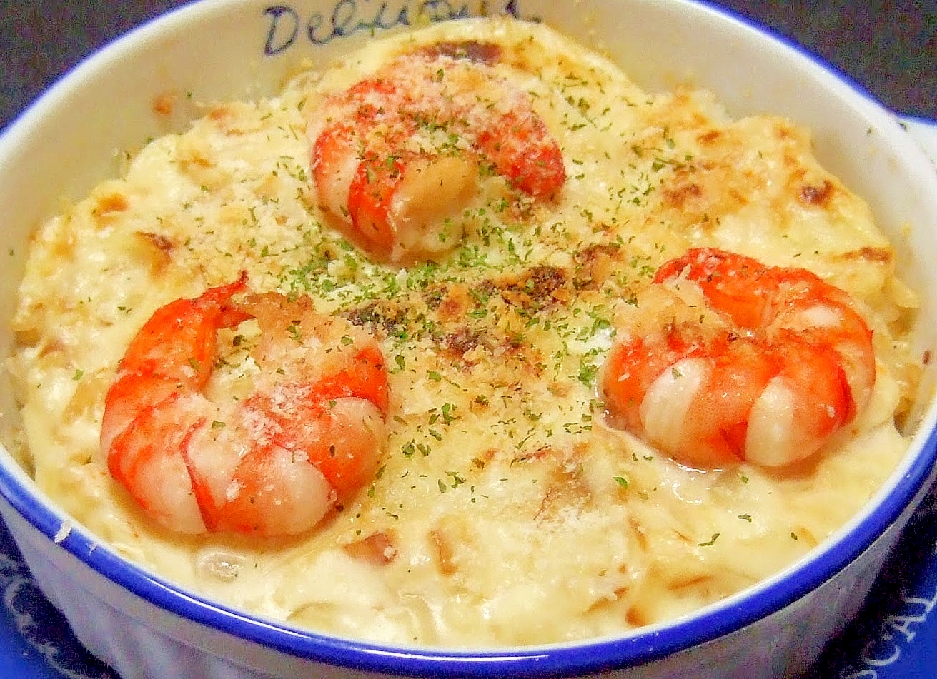 海老ドリアの作り方 レシピ 作り方 By ニャンコは料理人 楽天レシピ