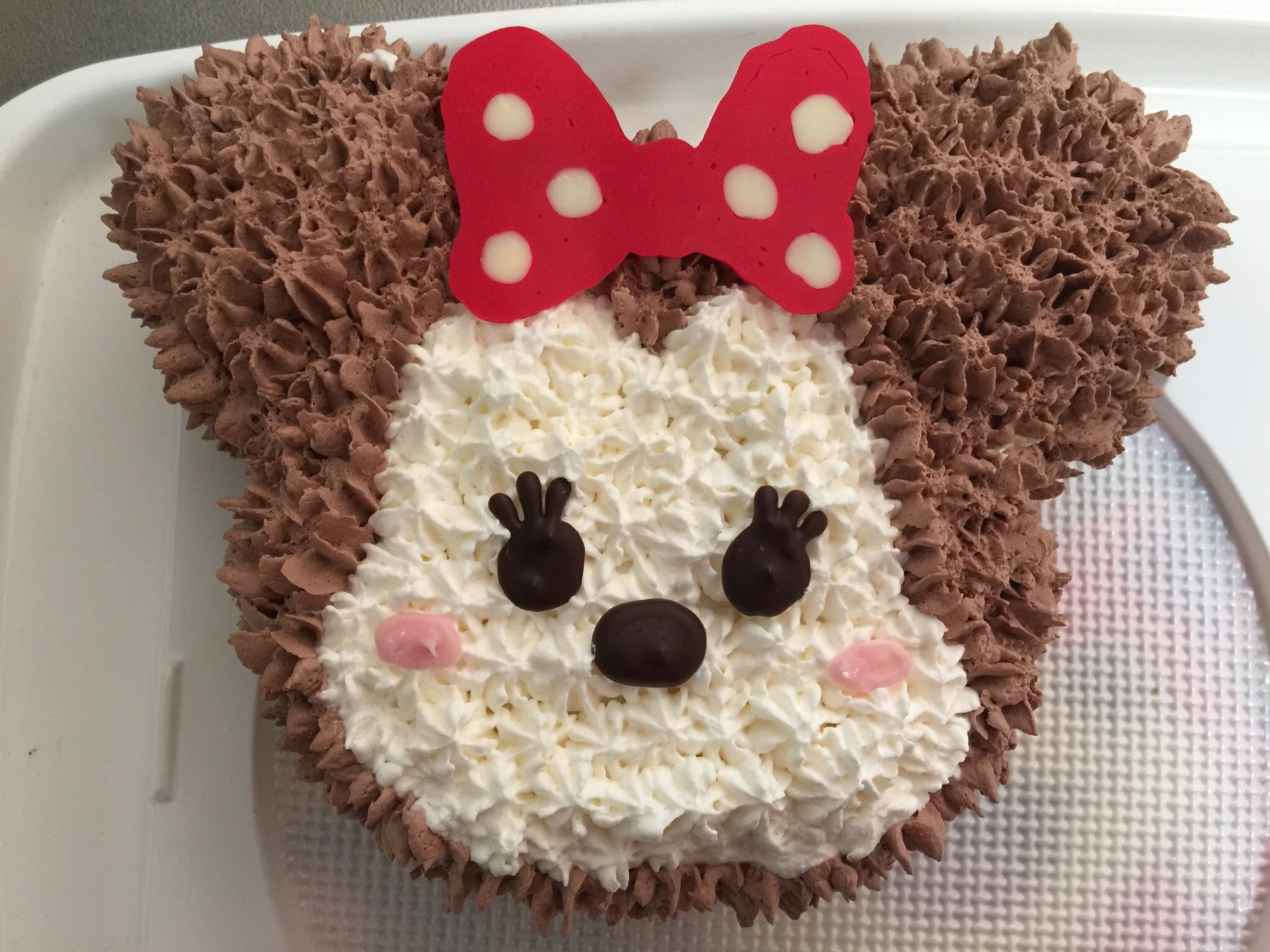 ツムツムミニーのケーキ レシピ 作り方 By スティッチエンジェル626 楽天レシピ ツムツムミニーのケーキ レシピ 作り方 By スティッチエンジェル626 楽天レシピ