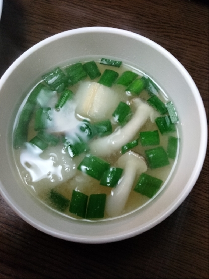 青ネギの味噌汁