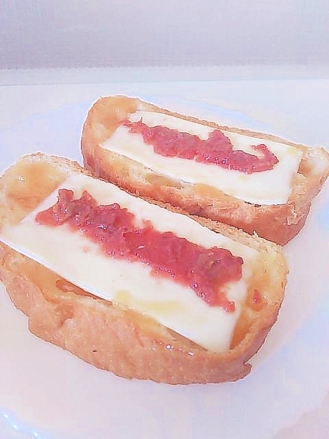 梅チーズサンド