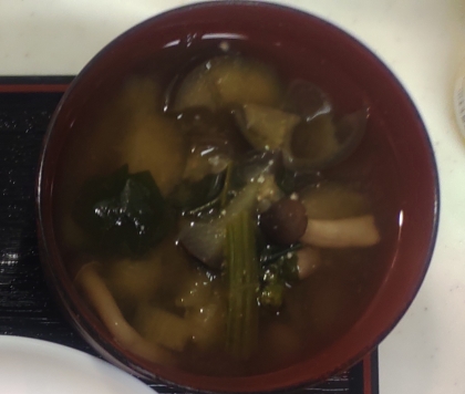 茄子の味噌汁