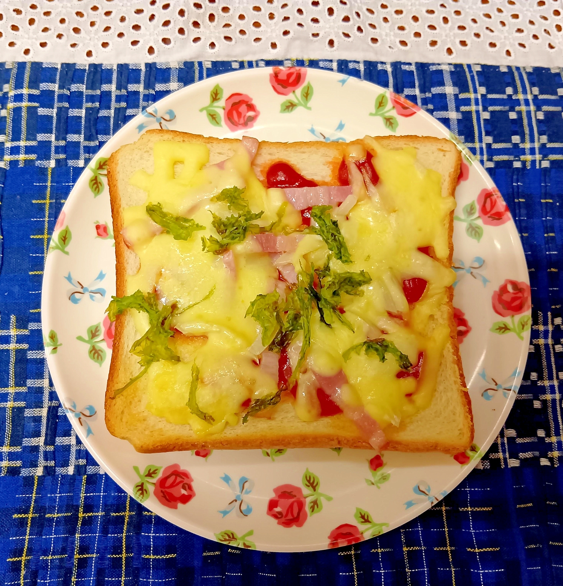 海苔ピザトーストその6