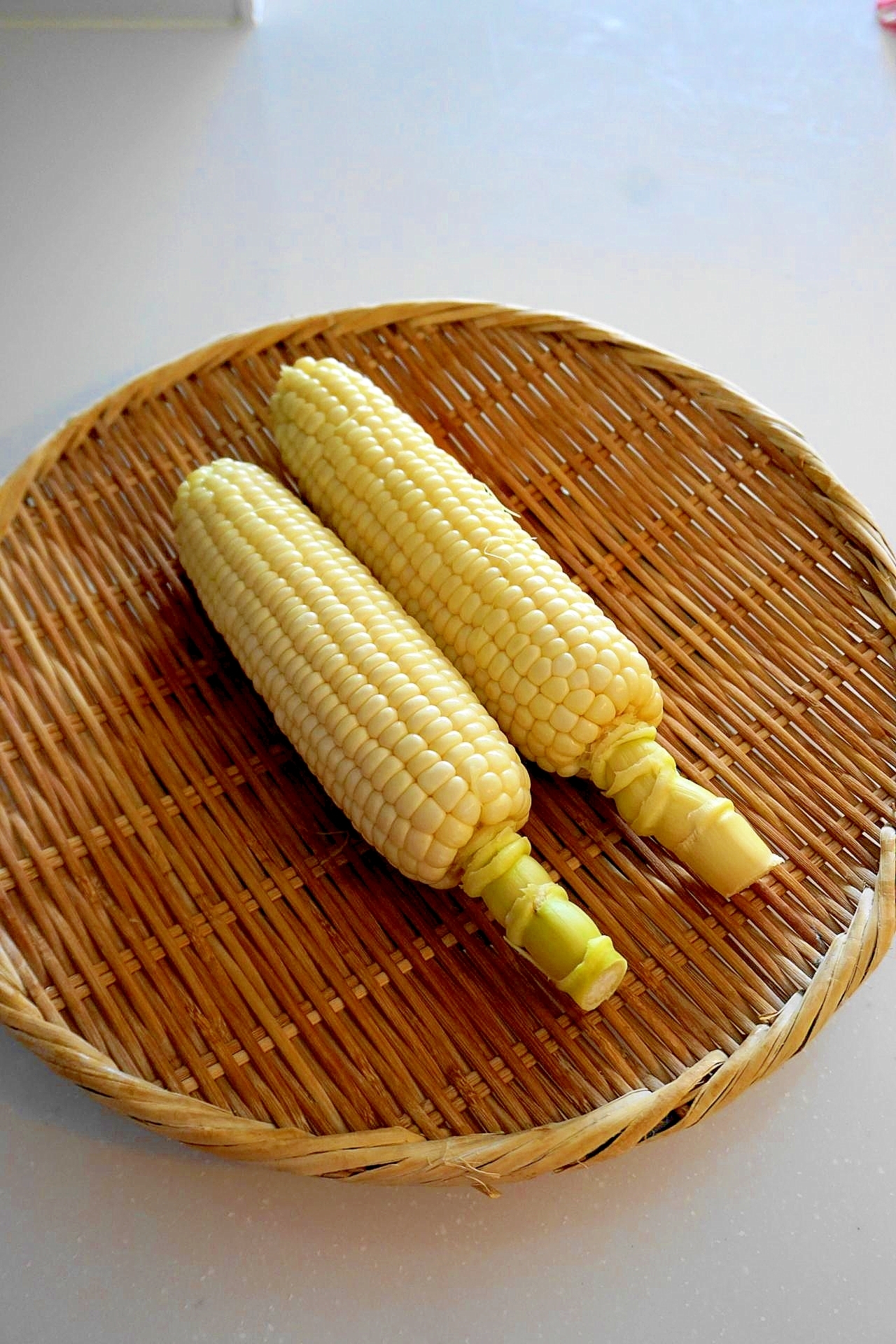 甘さを引き出す方法!とうもろこしの茹で方