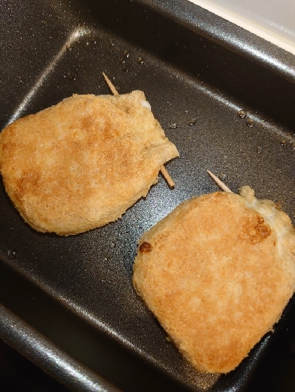 油揚げでポテトコロッケ