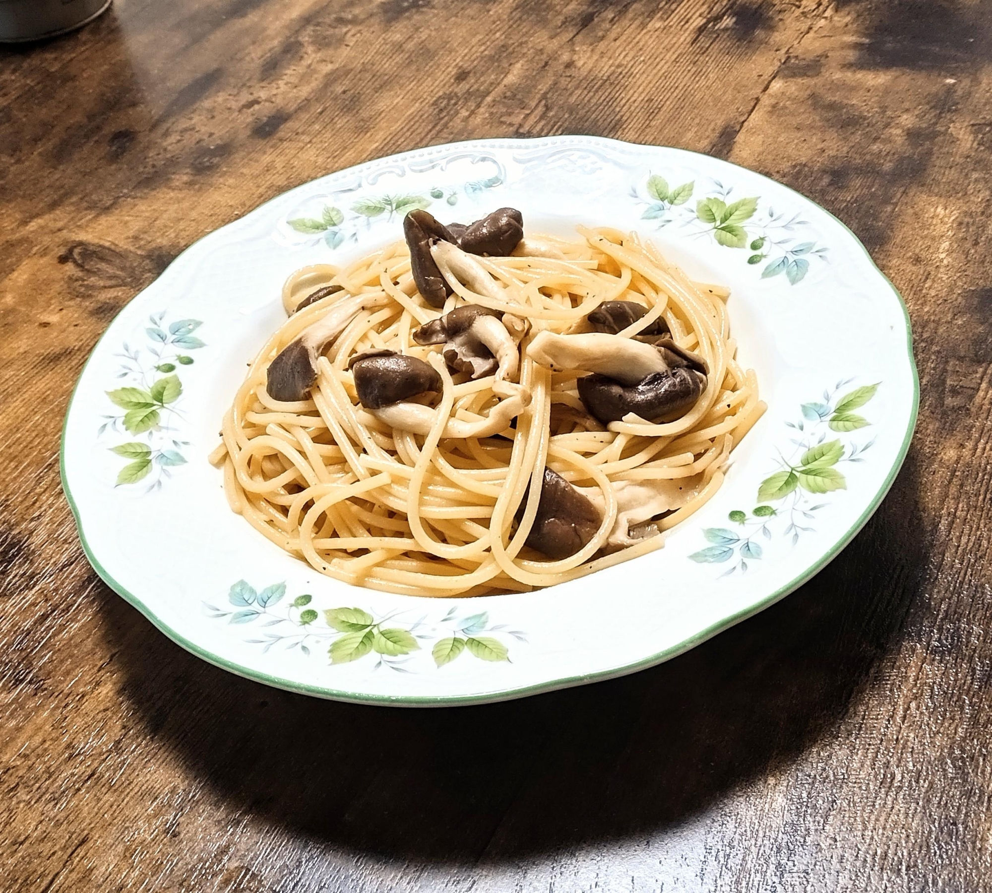 ひらたけDe簡単和風パスタ