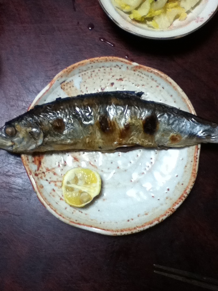 ニシンの生姜風味焼き