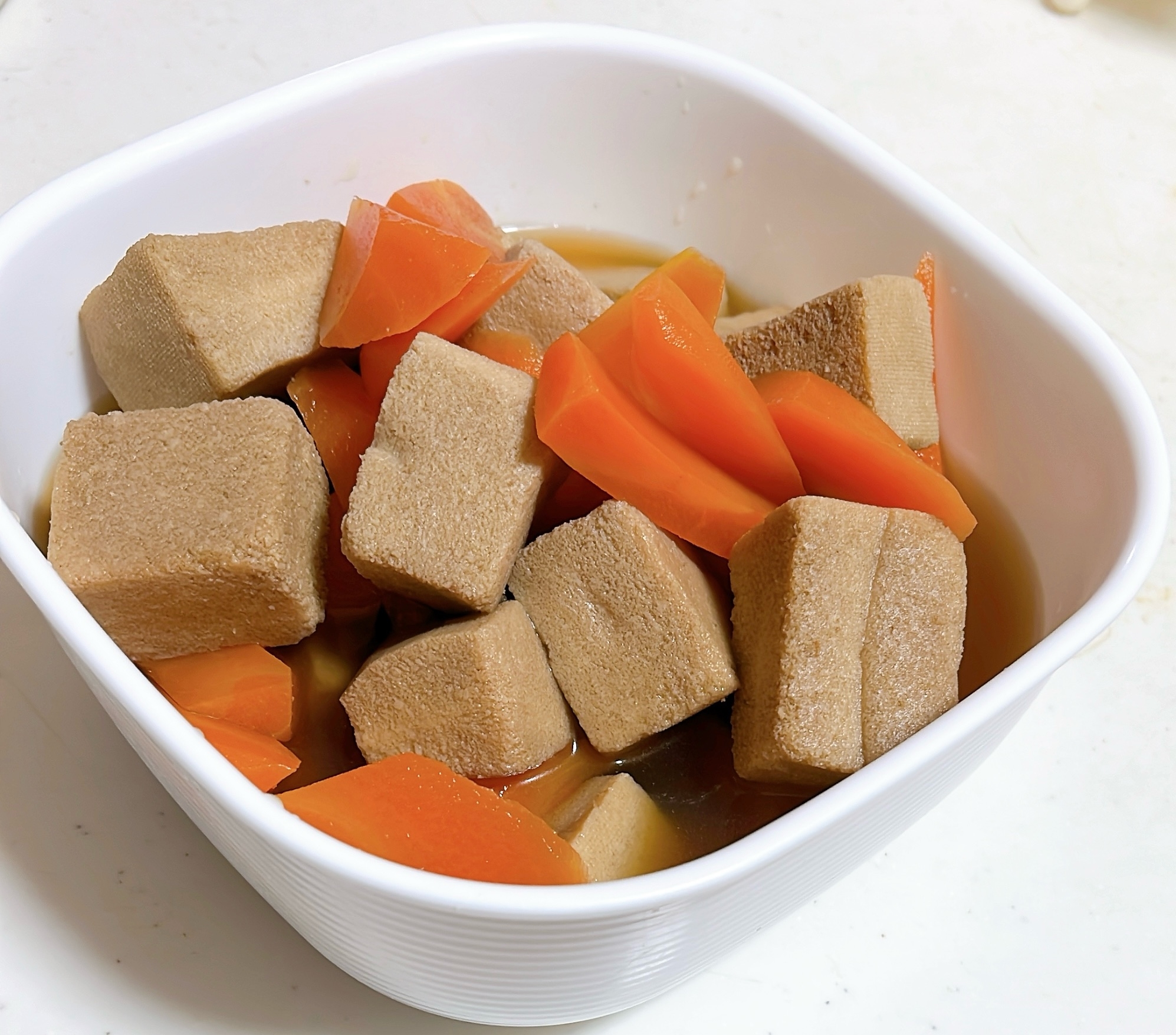 高野豆腐の煮物