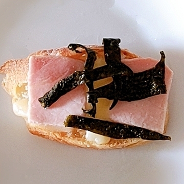 ハムピザトーストその9