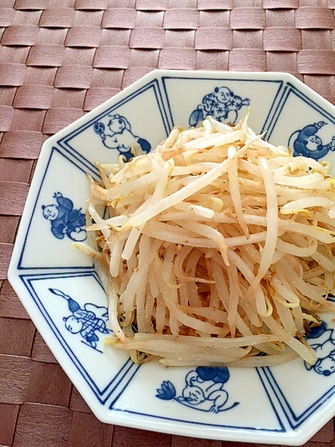 レンジで簡単！もやしのナムル