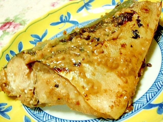 香ばしい❤つばすの大蒜バター醤油麹焼き❤