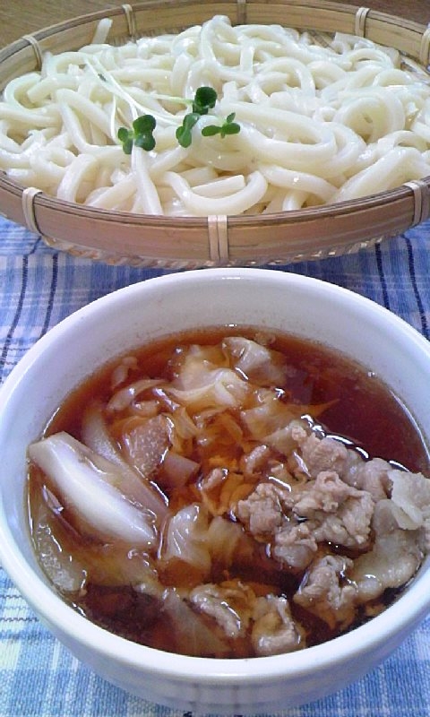 暑い日にもおすすめ うど んdeスタミナつけ麺 レシピ 作り方 By Tactac 楽天レシピ