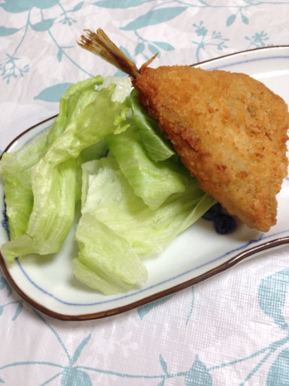 定食の味！あじフライ