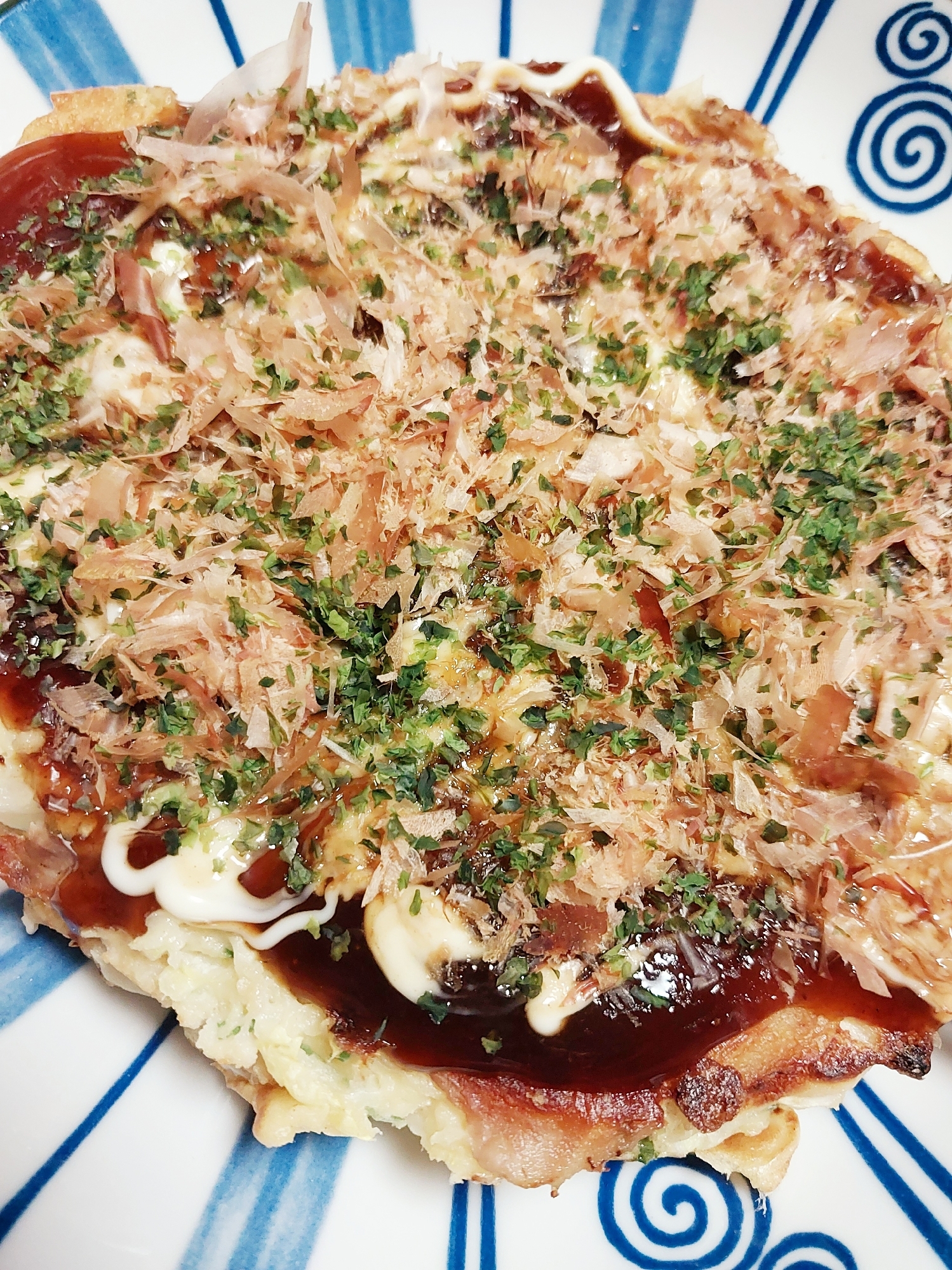 えのき 入りお好み焼き