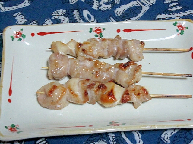 鶏もも肉の塩焼き鳥 レシピ 作り方 By けいちゃん088 楽天レシピ 鶏もも肉の塩焼き鳥 レシピ 作り方 By けいちゃん088 楽天レシピ