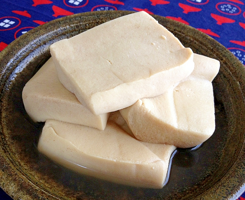 作り置き(冷凍保存OK)☆高野豆腐の含め煮