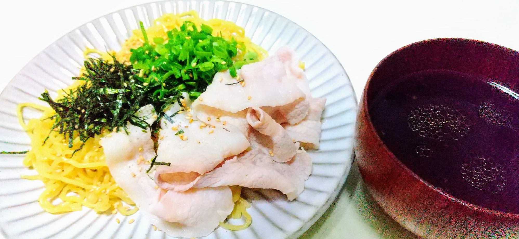 豚しゃぶ和風つけ麺