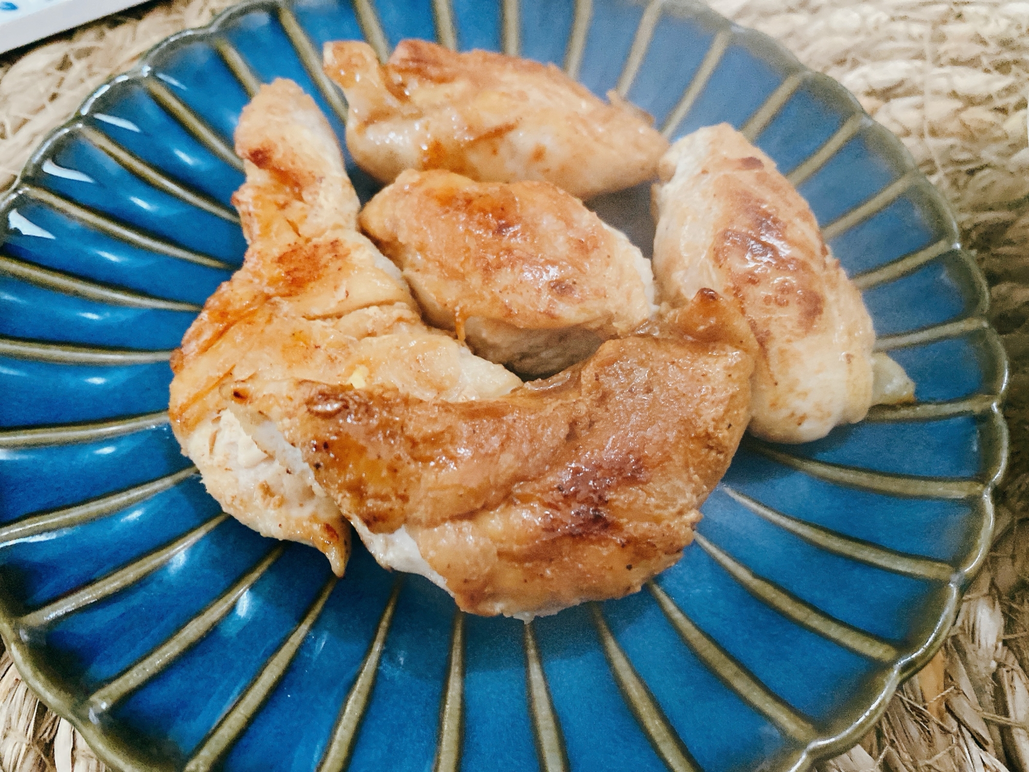 ♢ささみのニンニク醤油焼き♢