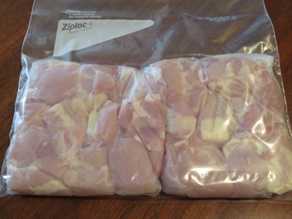 鶏モモ肉の冷凍保存