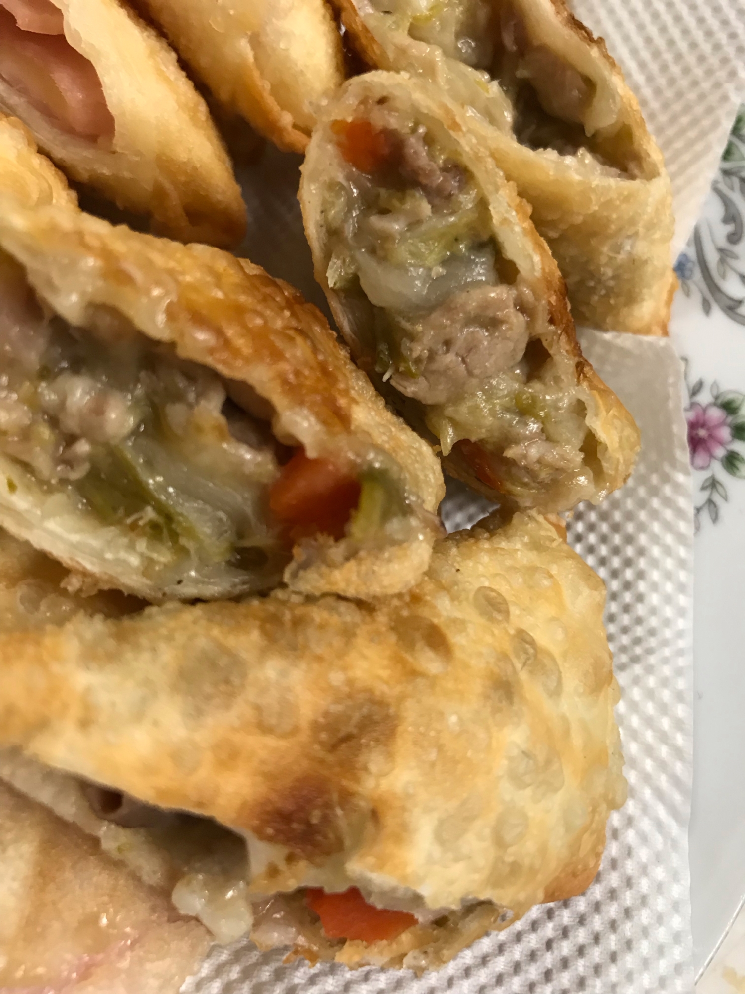 八宝菜の残りで春巻き レシピ 作り方 By Rママ 楽天レシピ