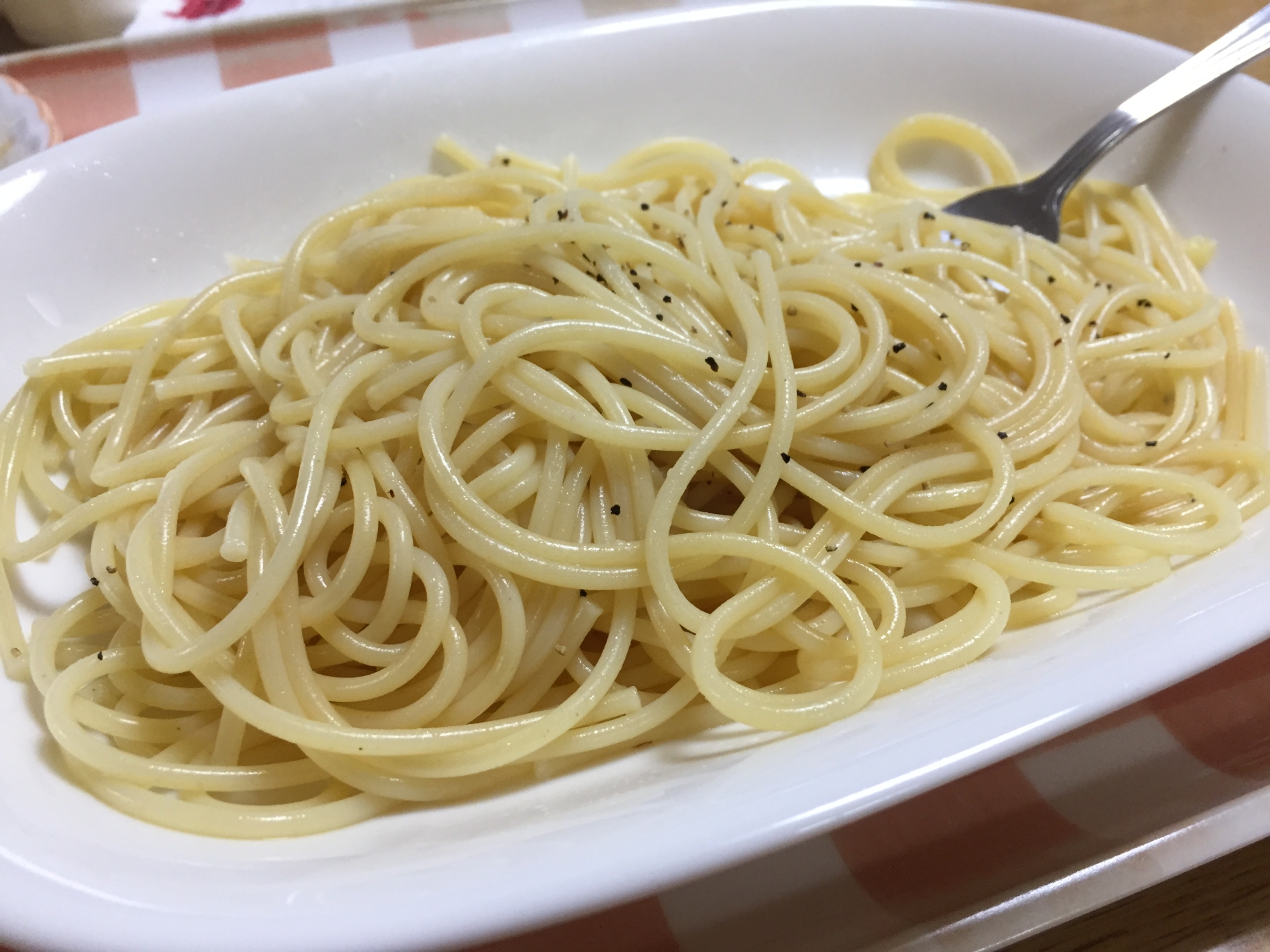 スパゲッティのシンプルな食べ方
