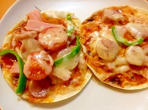 れれ次郎食堂の お手軽餃子の皮ピザ レシピ 作り方 By れれ次郎 楽天レシピ