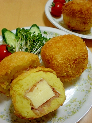 さつまいもコロッケ