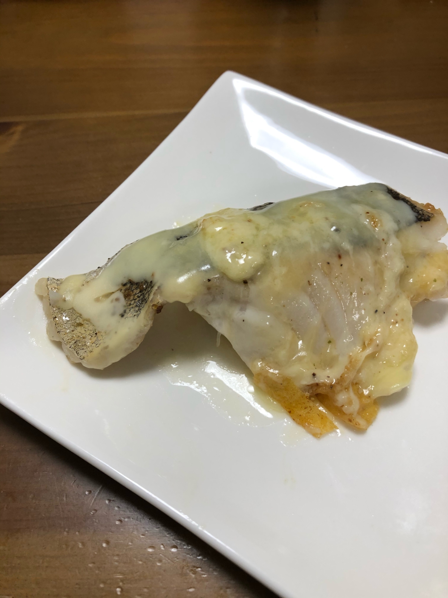 鱈のシンプルチーズ焼き