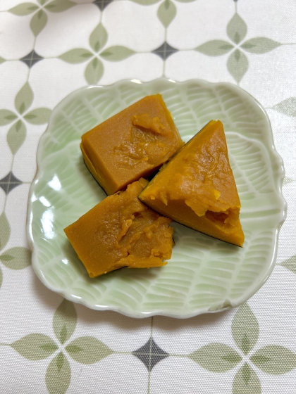5分で作れる ホクホク南瓜の甘煮