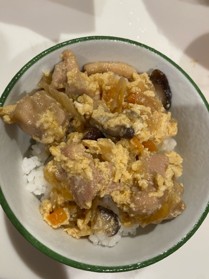 黄金比で作る美味しい親子丼♪