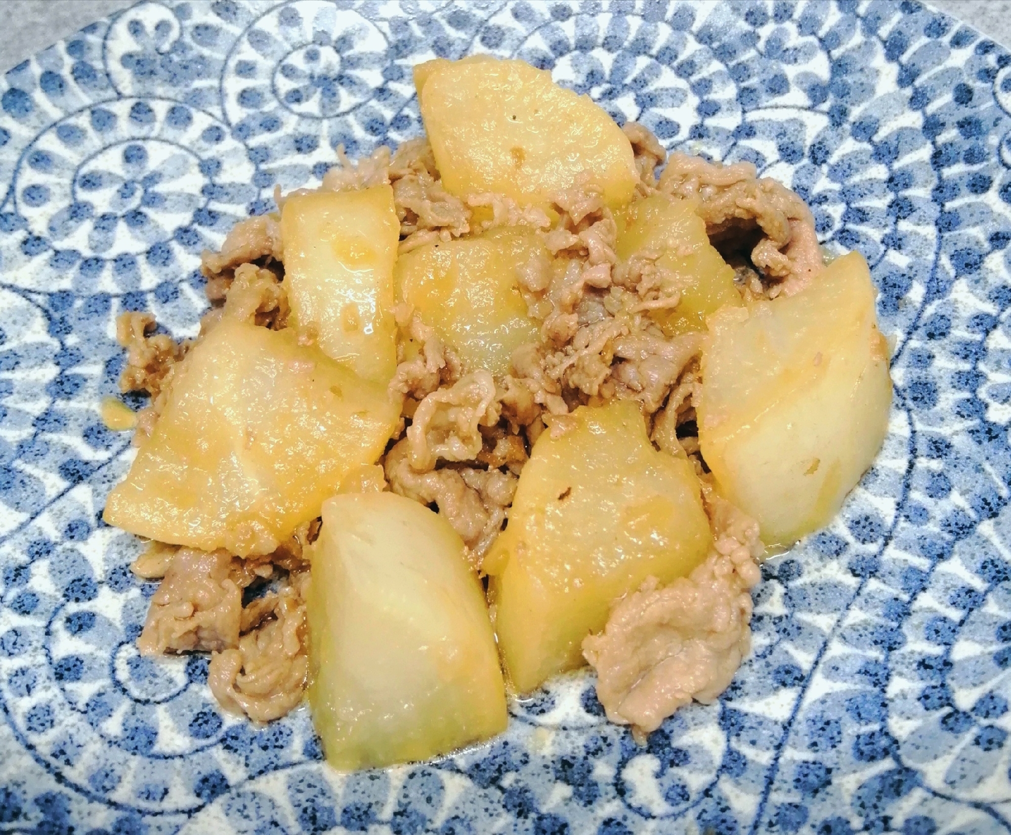 大根と豚肉の簡単煮