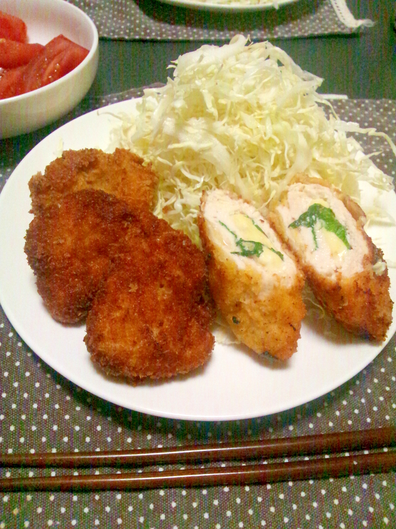 旦那が絶賛♡鶏ムネのしそチーズまきフライ
