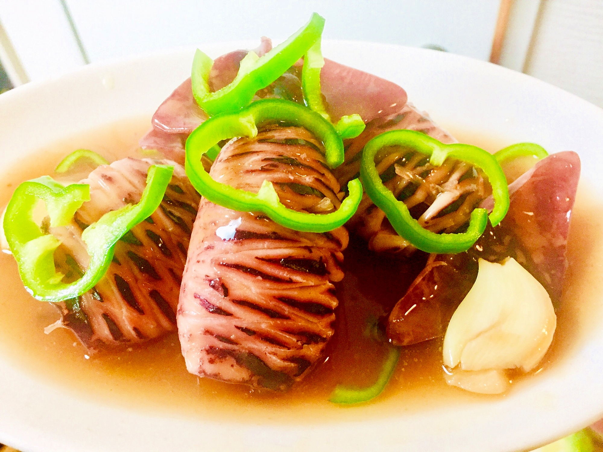 今夜の定食 イカの醤油うま煮 レシピ 作り方 By 路地裏食堂 移転しました 楽天レシピ