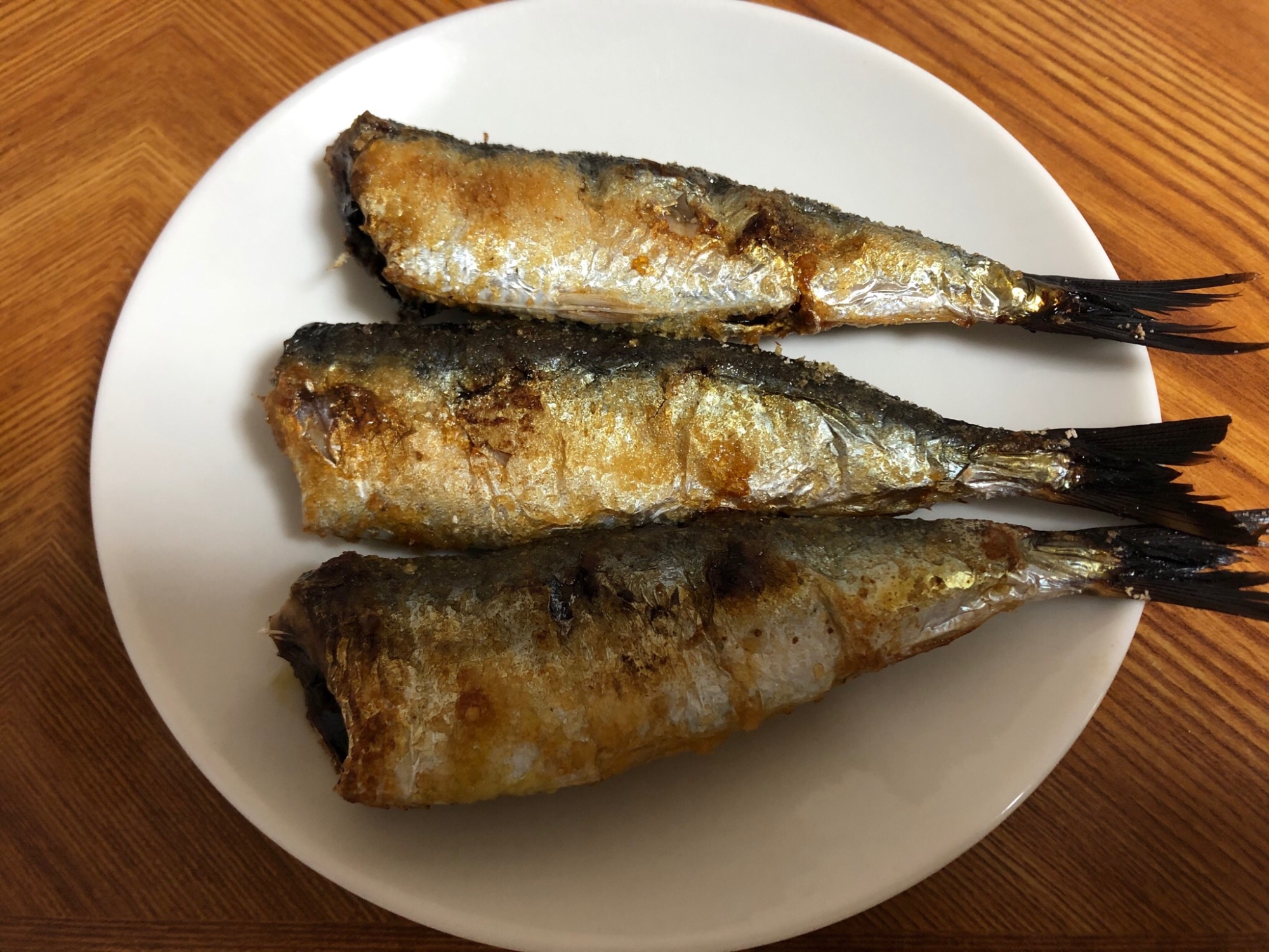 鰯の塩焼き