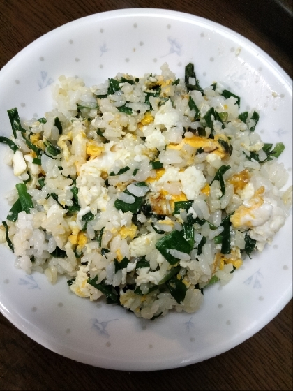 ニラたまネギチャーハン