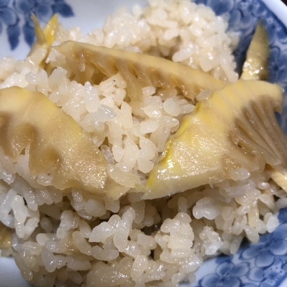 おでんの素で❤︎たけのこご飯