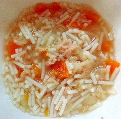 離乳食後期 ツナ 人参キャベのケチャップ風味パスタ レシピ 作り方 By J Mammy 楽天レシピ