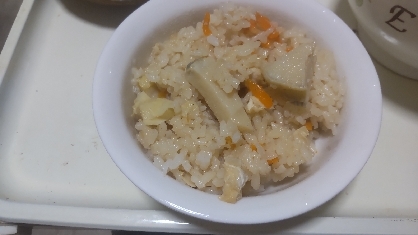 めんつゆで簡単竹の子ご飯