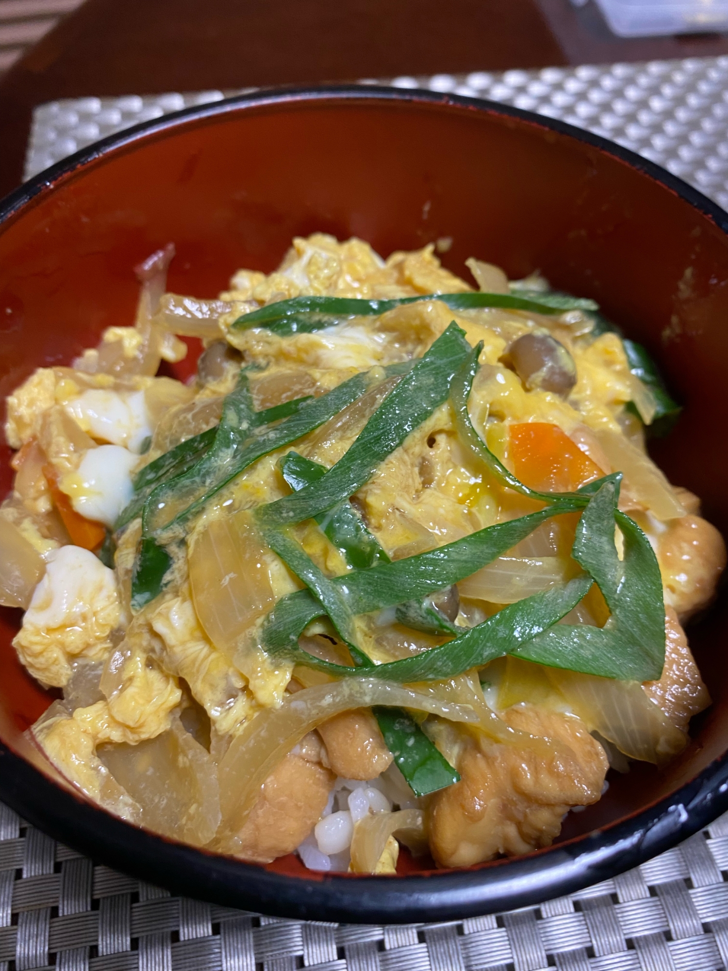 生姜風味がポイント❣️柔らかフワフワ親子丼