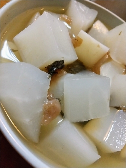 さっぱり美味しかったです！
あったかいスープでお腹が温まるのも嬉しいですね。