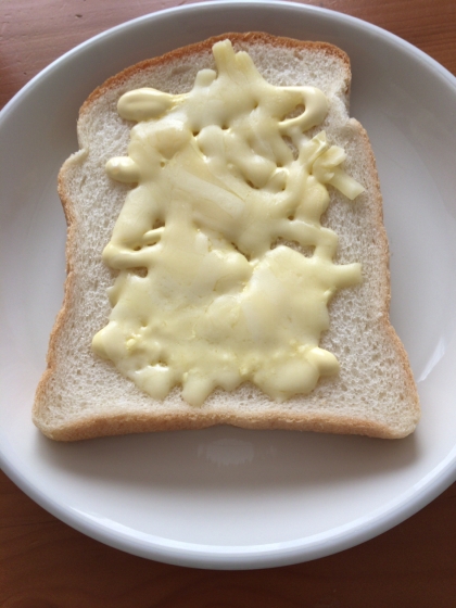 簡単朝食パン☆マヨチーズトースト
