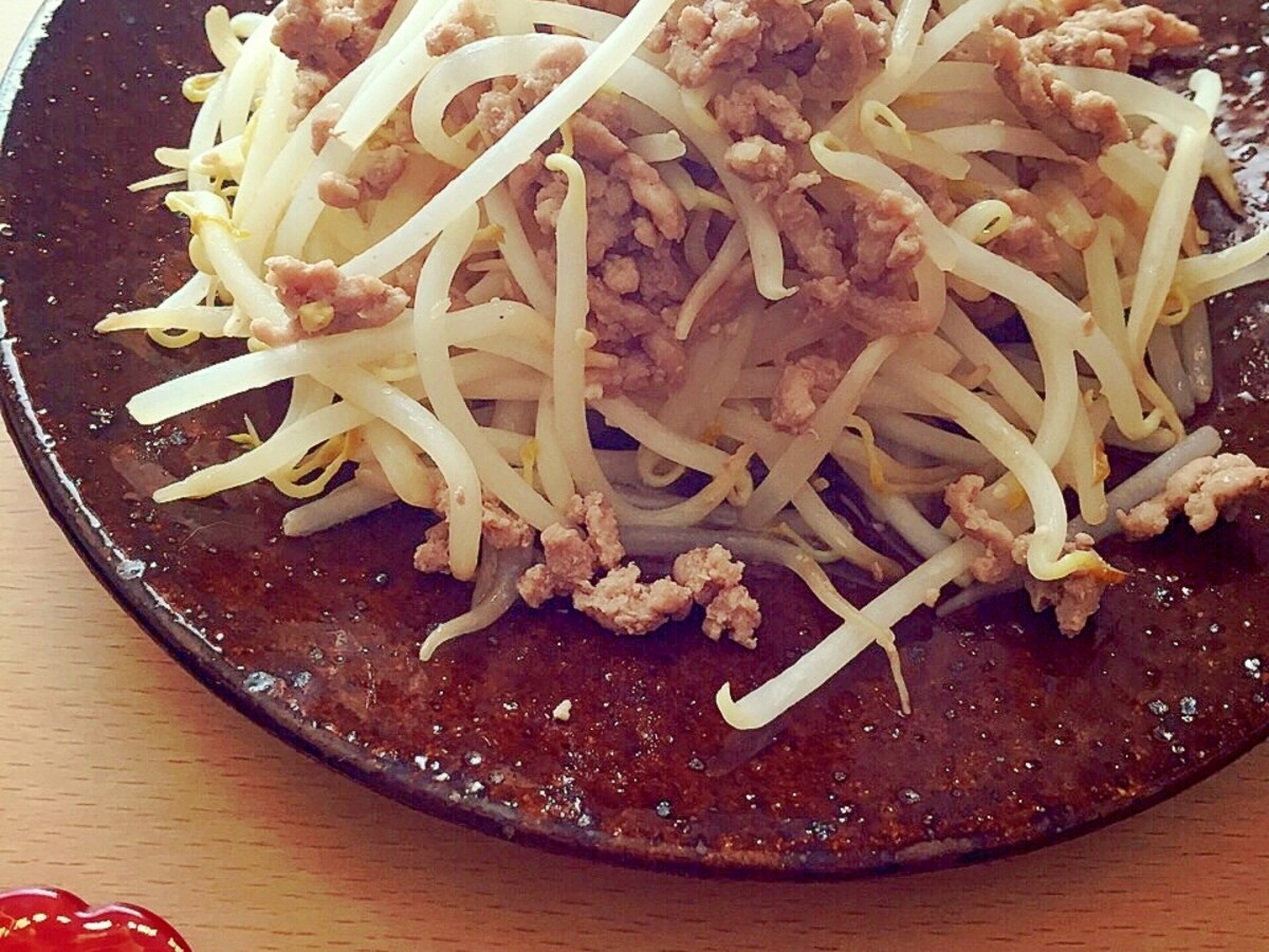 3分レシピ もやしの肉味噌炒め レシピ 作り方 By バカゾクあいこ 楽天レシピ 3分レシピ もやしの肉味噌炒め レシピ 作り方 By バカゾクあいこ 楽天レシピ