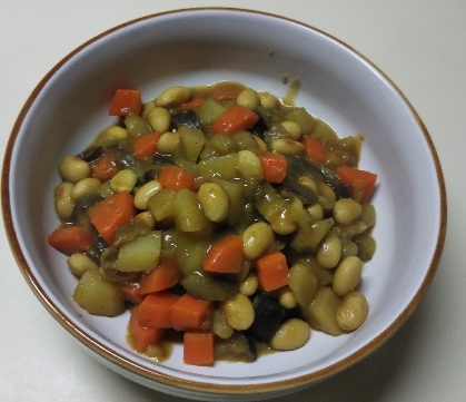 とっても美味しかったぁ～(*´ω｀*)♪カレー風味でパクパクっと、いっぱい食べちゃいましたぁ～♪(*´∇｀*)ご馳走様でしたぁ～(*^▽^)/★*☆♪