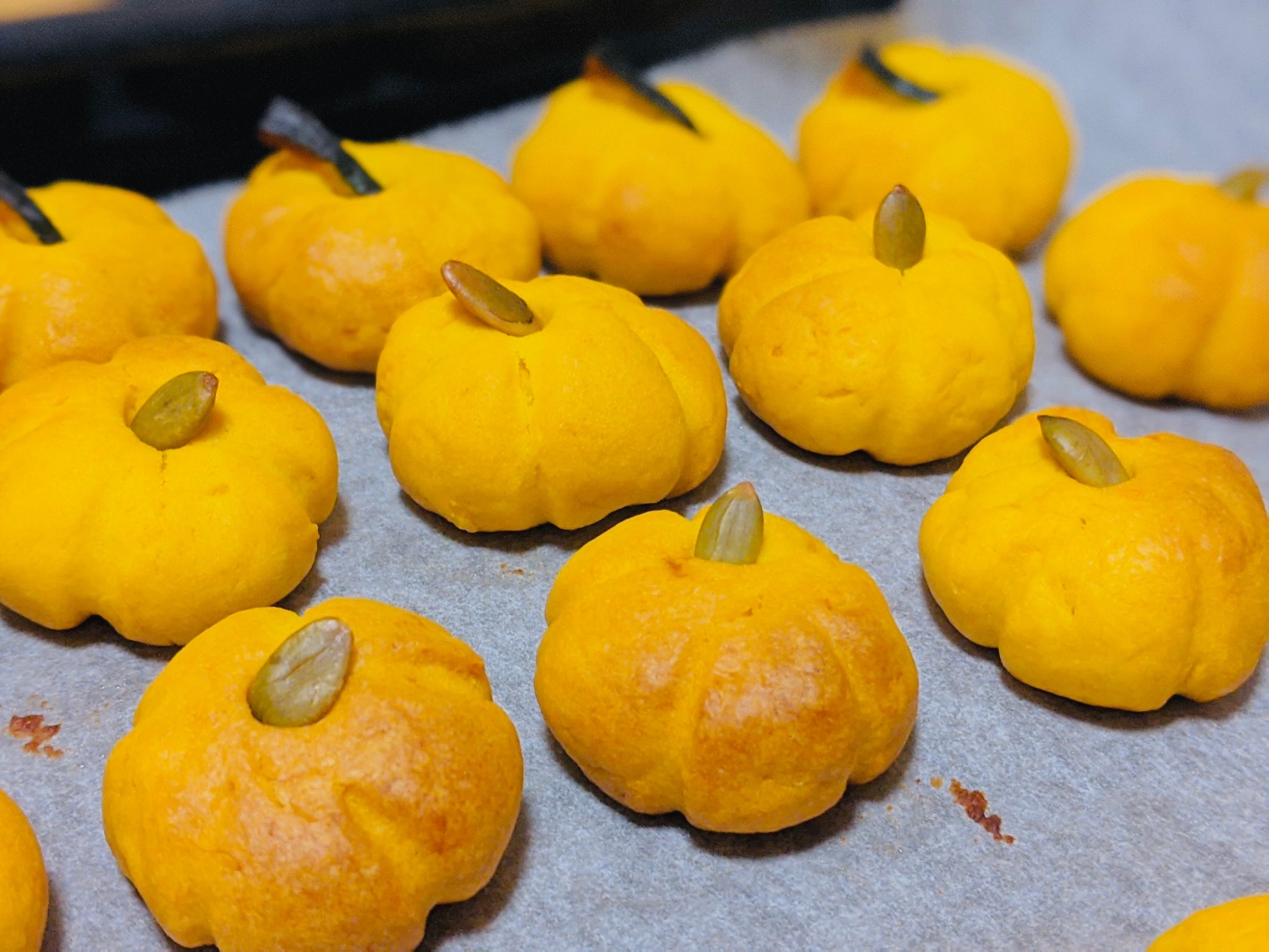 かぼちゃたっぷり 可愛い かぼちゃクッキー レシピ 作り方 By Ryo Twice 楽天レシピ