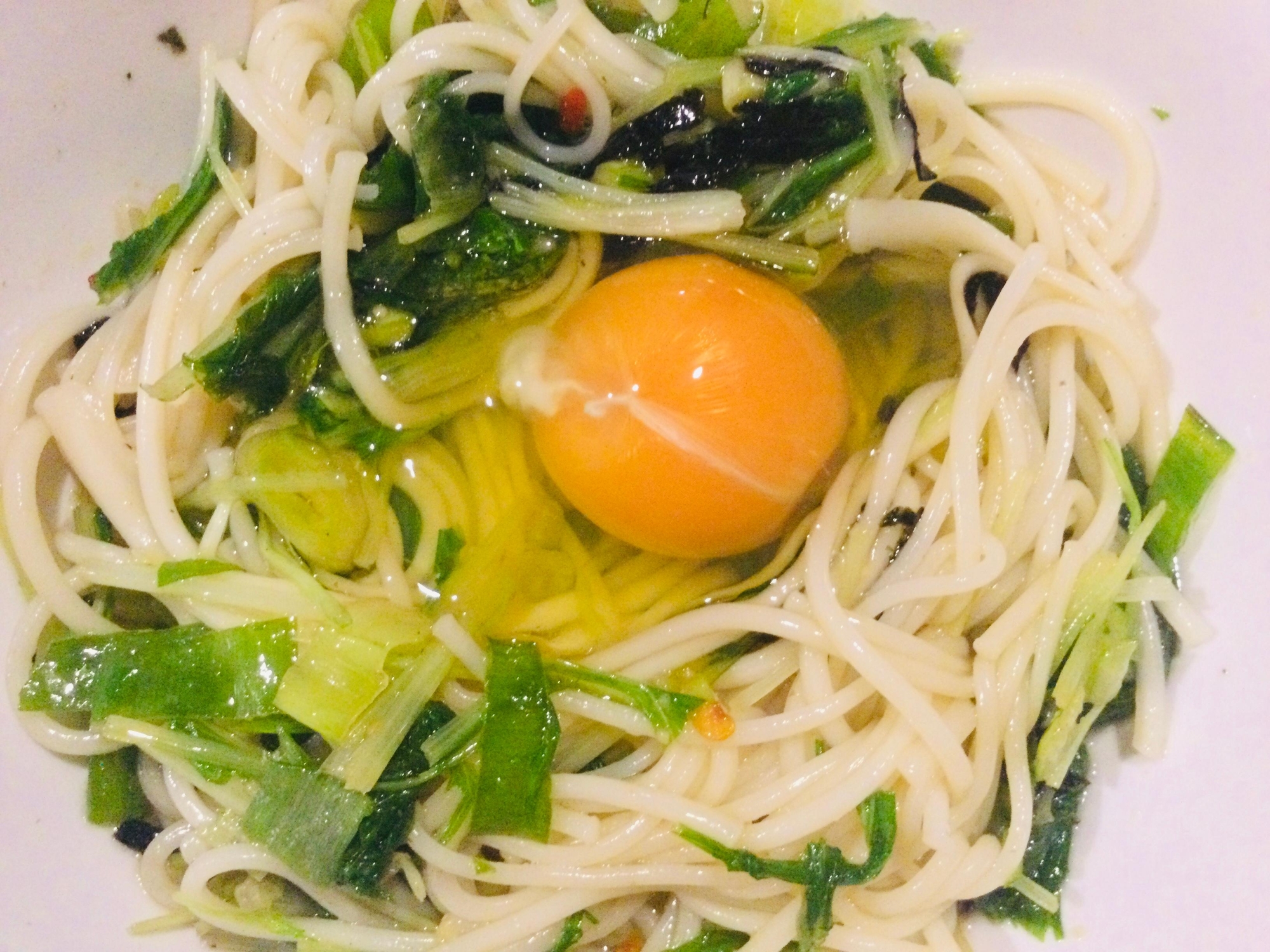 水菜そうめん