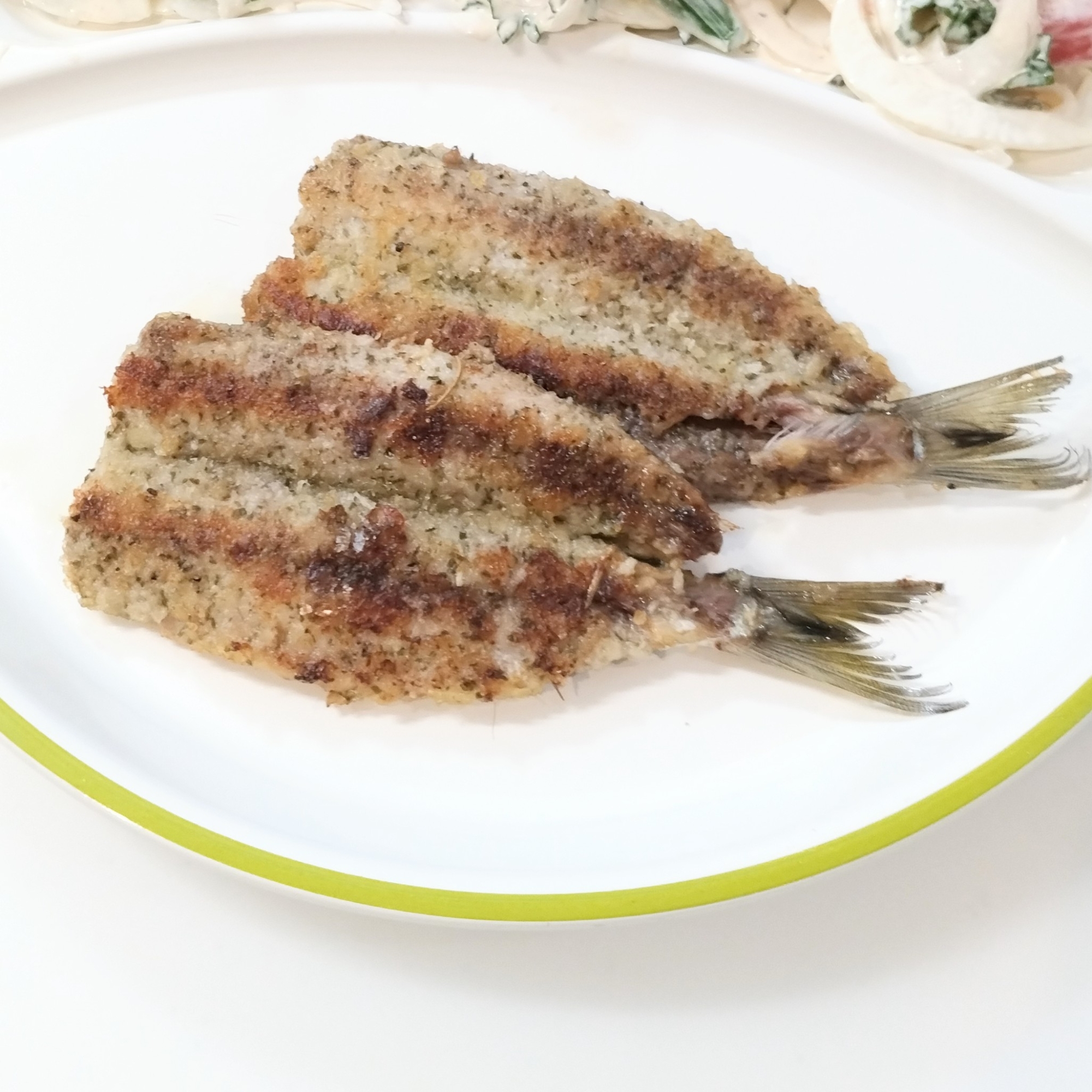 鰯の香草焼き