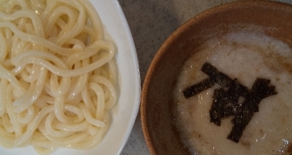 とろろ芋の釜揚げつけうどん