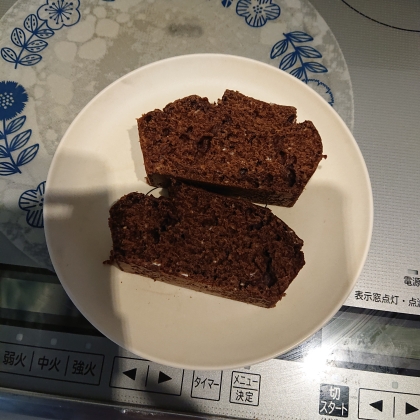 オートミール入りチョコケーキ