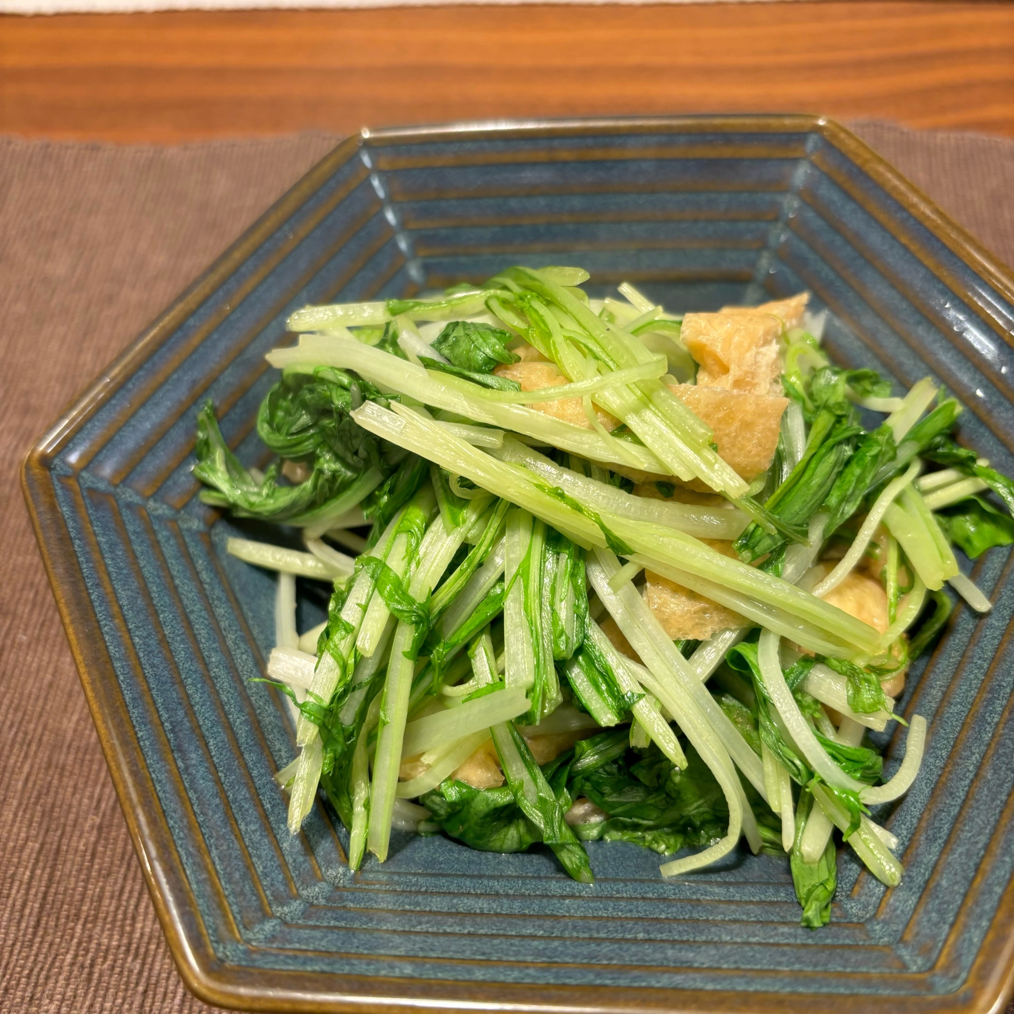 水菜の煮浸し