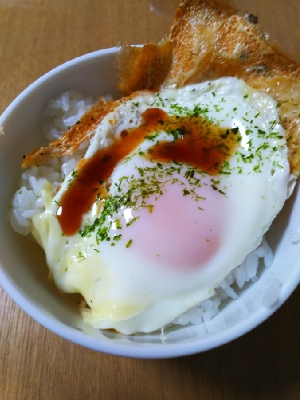 チーズ目玉焼き丼☆