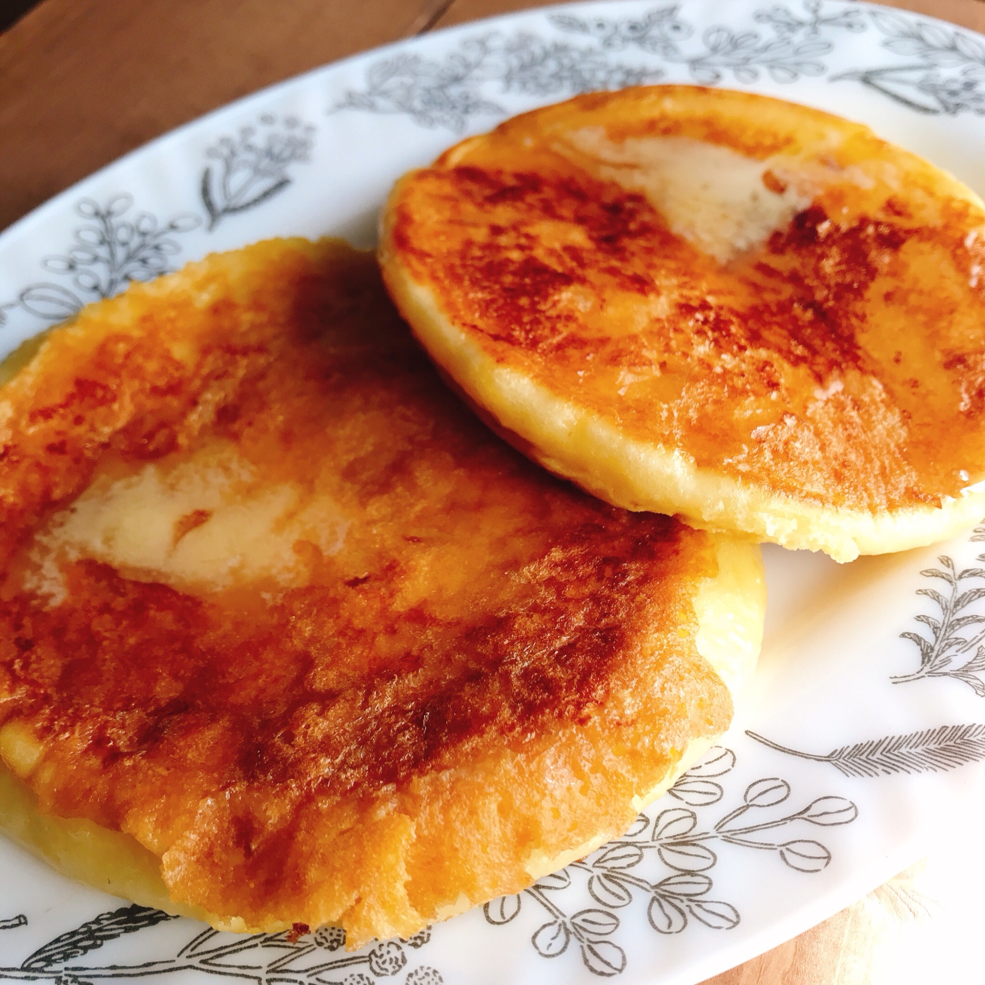 【レンジで時短】ホットケーキフレンチトースト